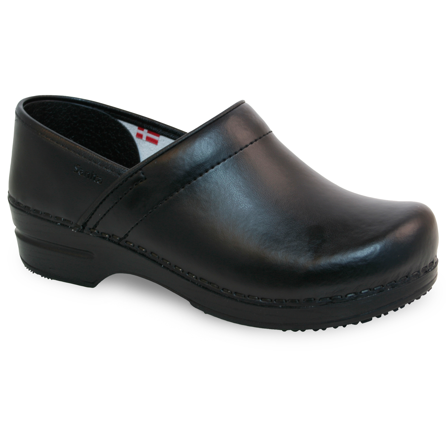 Sanita Aubrey Women's in Black Closed Back Clog